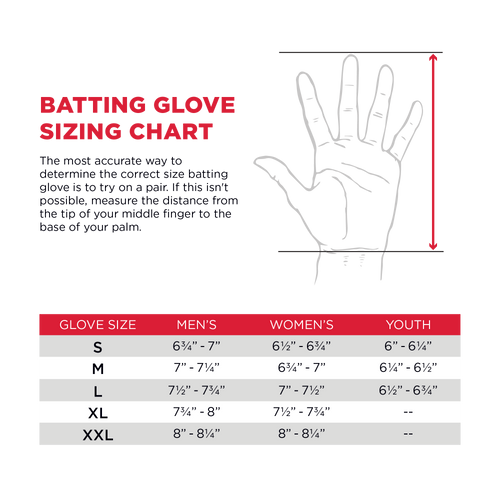 Marucci Crux Youth Batting Gloves MBGCRXY