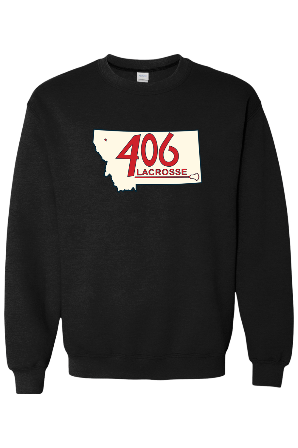 406 Lacrosse Adult Heavyweight Sweatshirt Signature Lacrosse