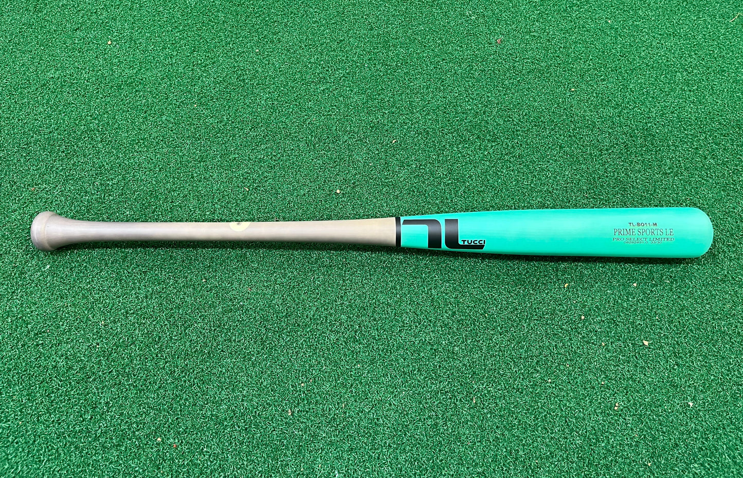 Tucci Bo Bichette Signature Model Pro Select Limited Wood Bat Teal/Charcoal