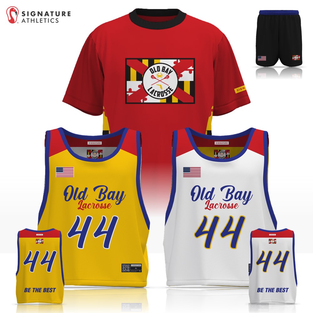 Old Bay Lacrosse Men's 3 Piece Player Package: Old Bay Lacrosse