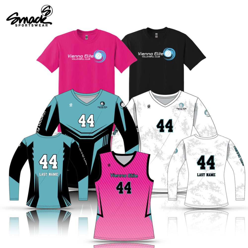 Vienna Elite Women's 5 Piece Pro Package: Vienna Elite 16 Black