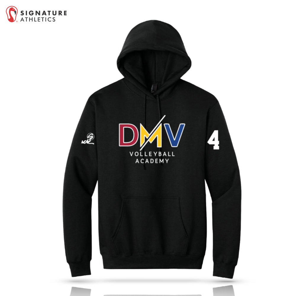 DMV Women's Pullover Hooded Sweatshirt: DMV 17/18 Blue