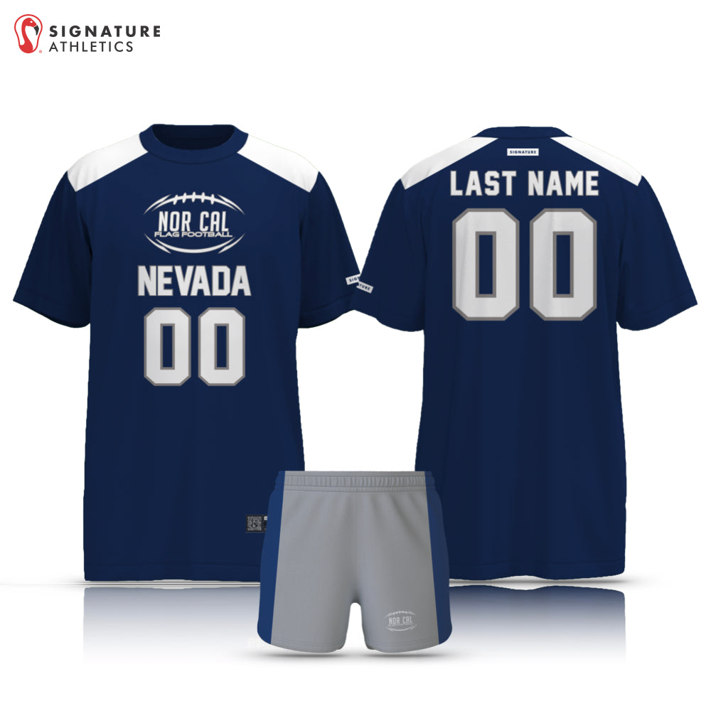 NorCal Flag Football Nevada Women's 2 Piece Player Package: Nevada