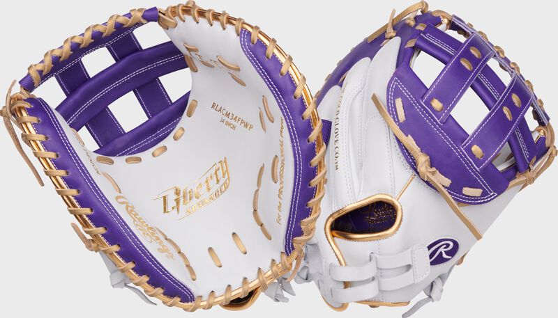 Rawlings Liberty Advanced 34.00" Fastpitch Softball Catchers Mitt RLACM34FPWPUG