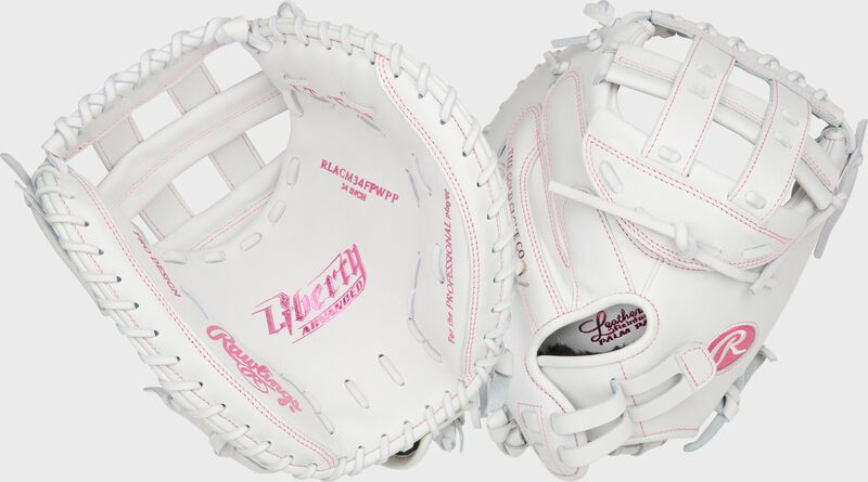 Rawlings Liberty Advanced 34.00" Fastpitch Softball Catchers Mitt RLACM34FPWP
