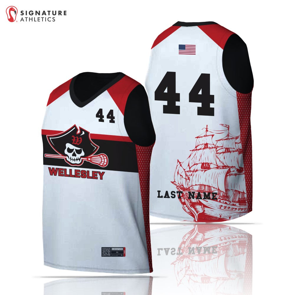 Wellesley Lacrosse Men's Pro Sleeveless Game Reversible: 1st Grade