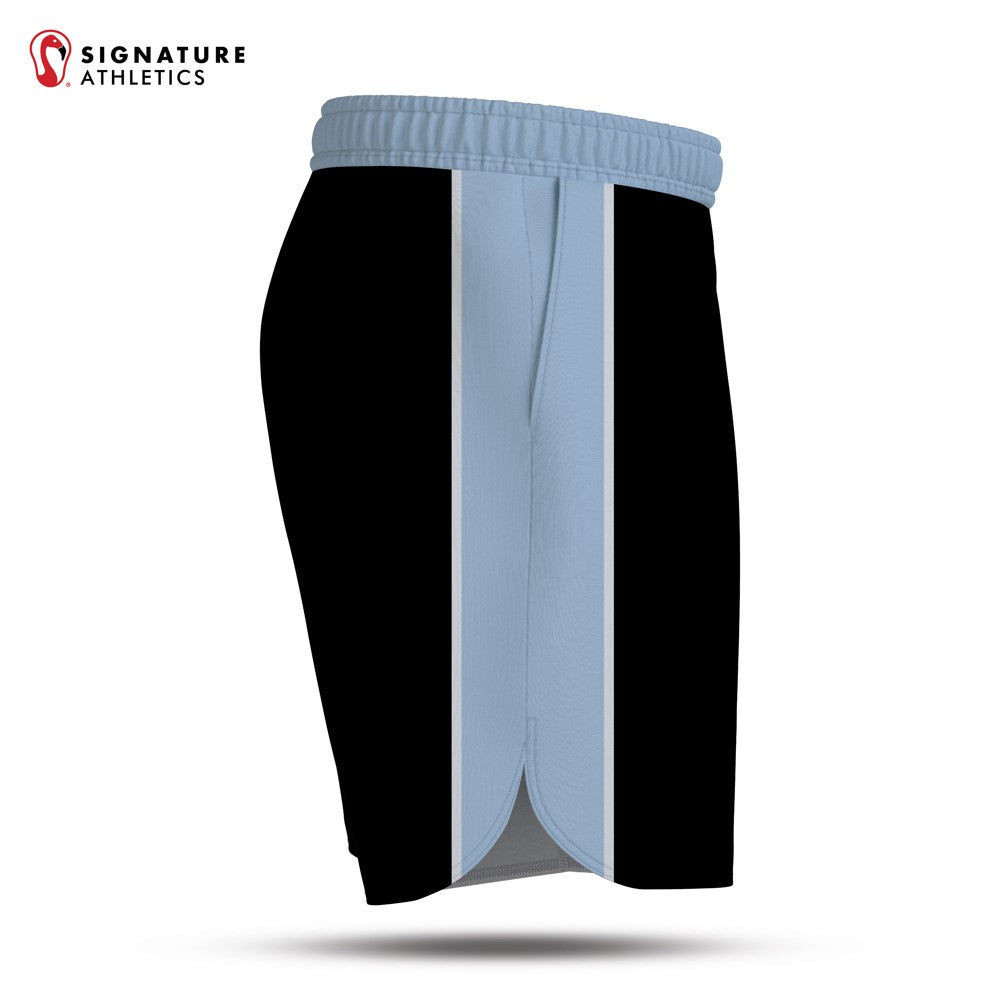 Georgetown-Triton Youth Lacrosse Summer 2026 men's black pro shorts right