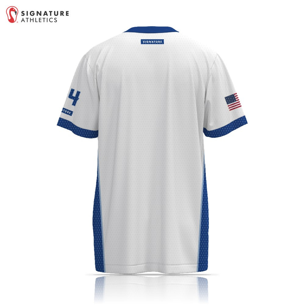 Georgetown-Triton Youth Lacrosse Summer 2026 women's player short sleeve tech tee back