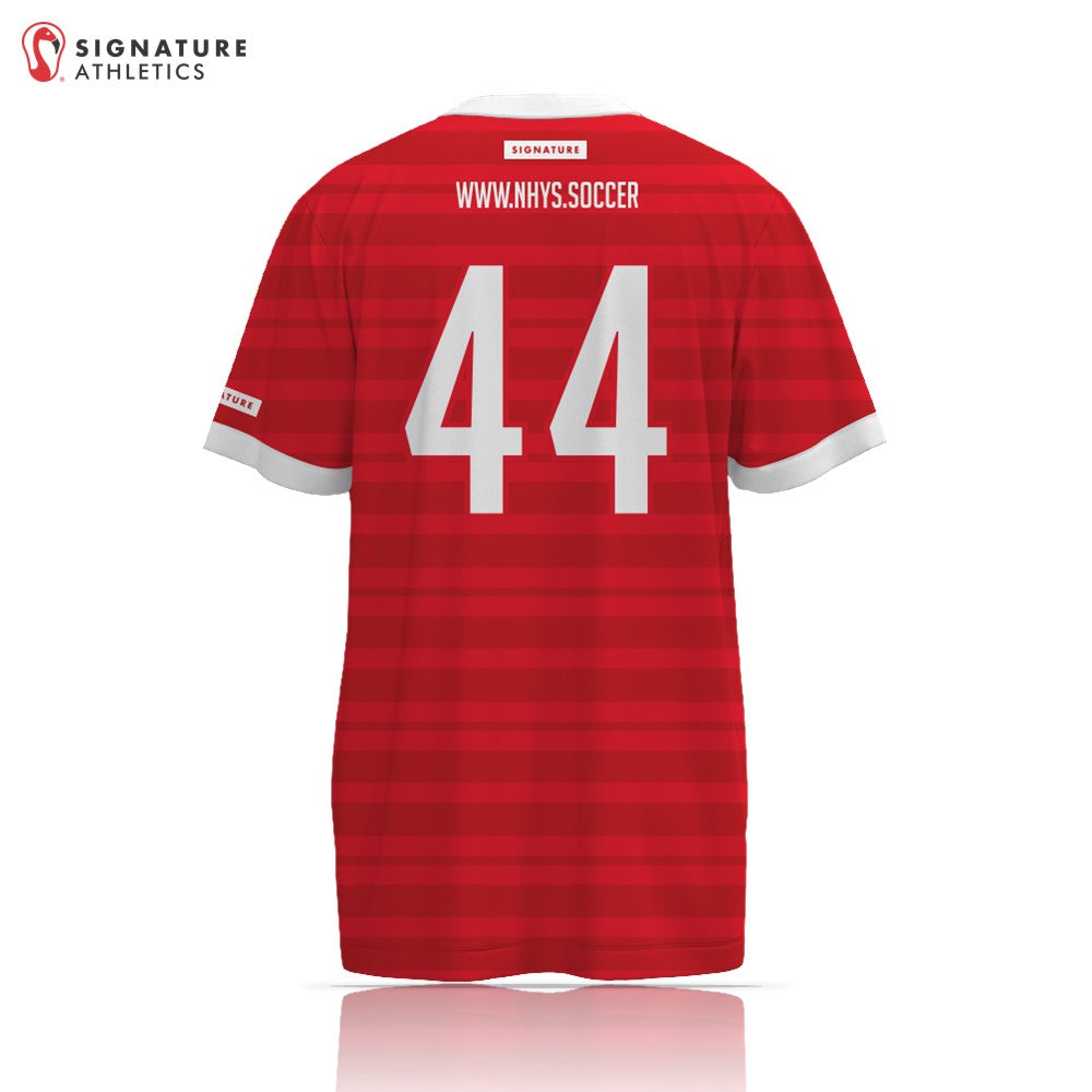 New Haven Youth Soccer 27-1 REC Red Short Sleeve Tech Tee Back