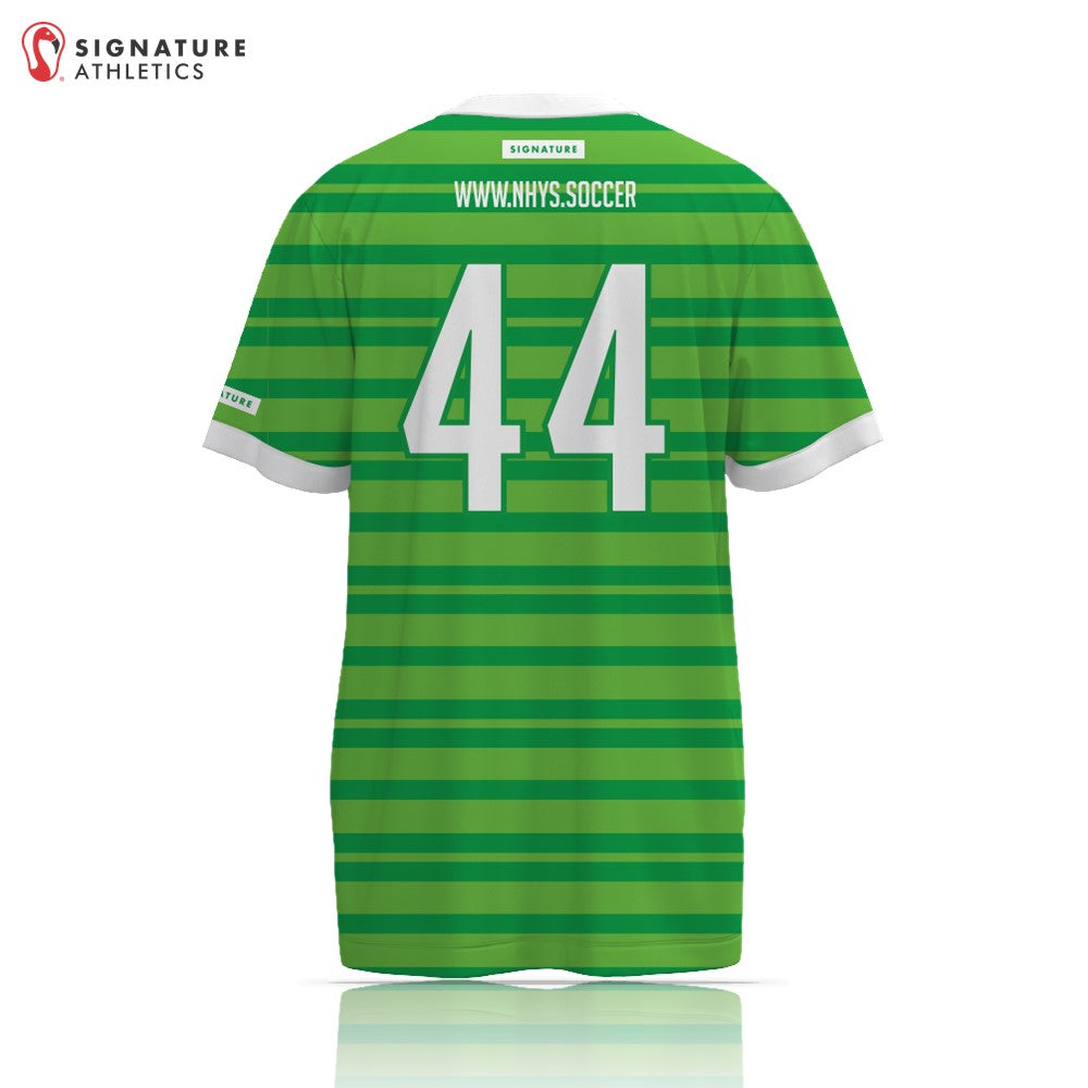 New Haven Youth Soccer 27-1 REC Green Short Sleeve Tech Tee Back