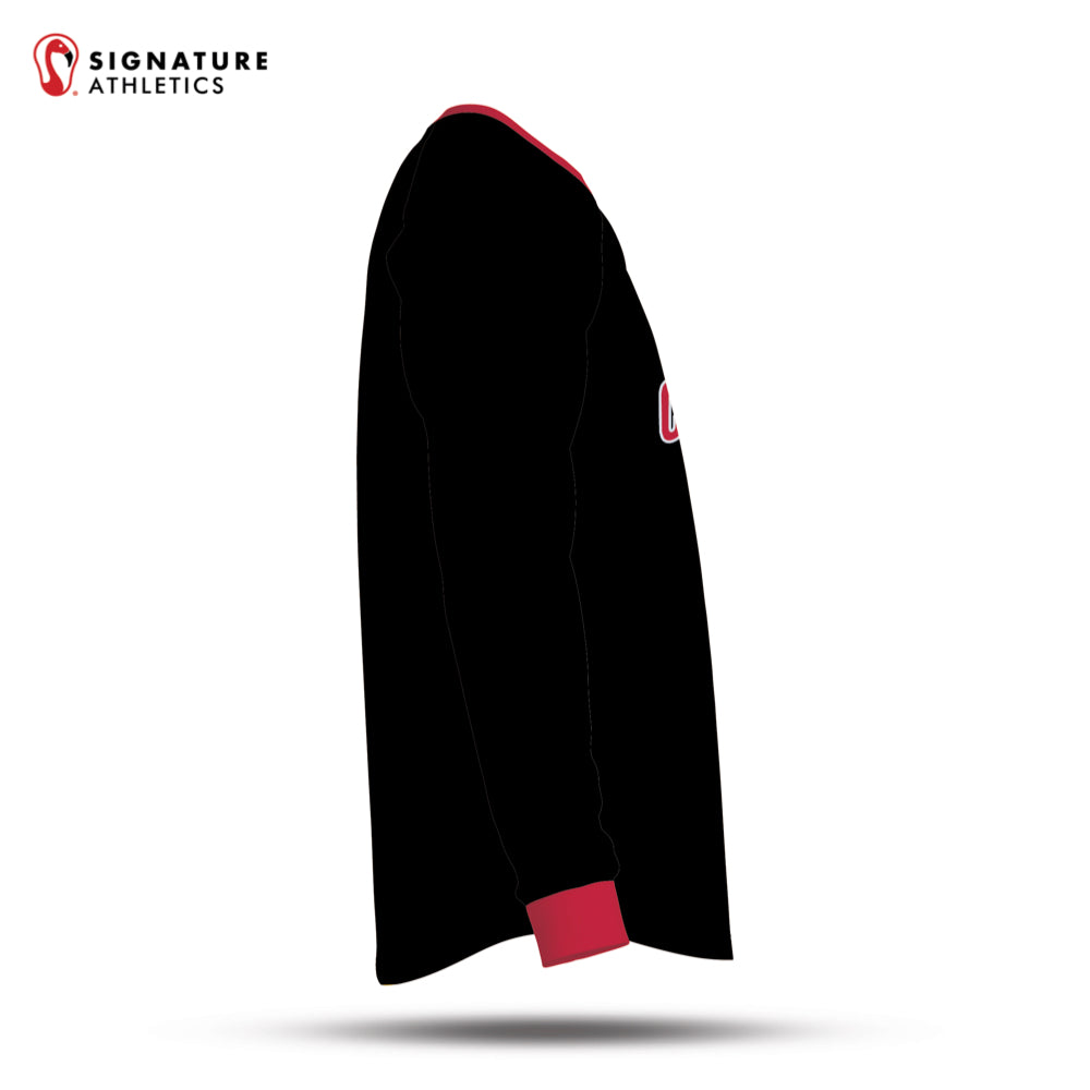 Team Carolina Lacrosse 25-2 Pro Long Sleeve Tech Tee Right
