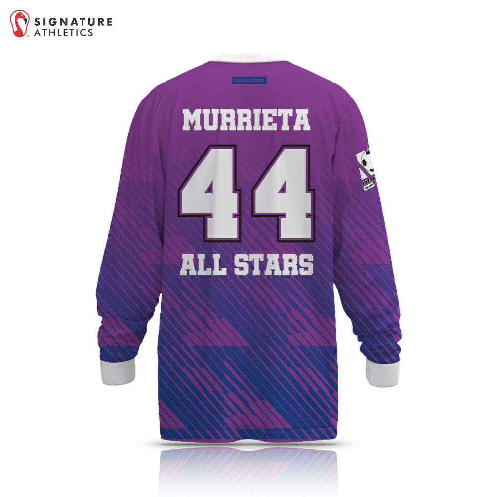 Murrieta Allstars Men's Purple Long Sleeve Tech Tee
