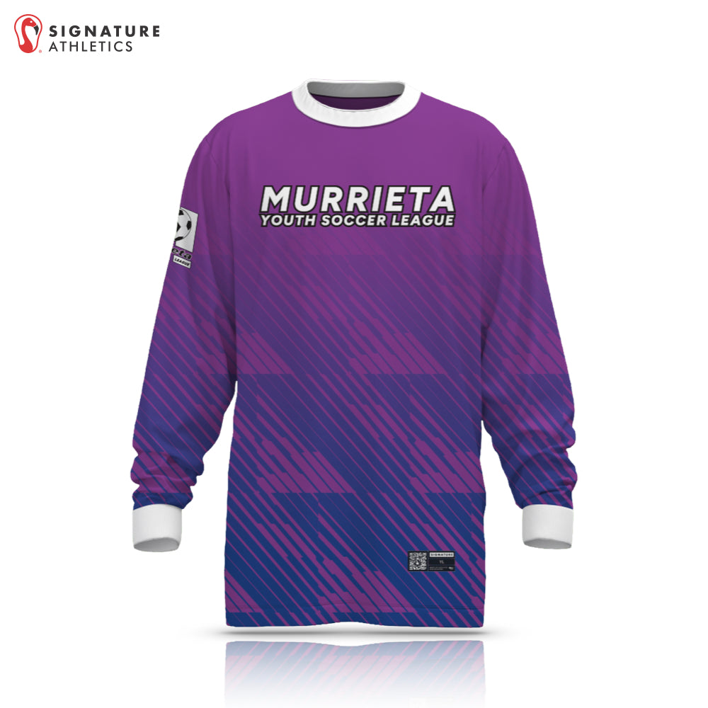 Murrieta Allstars Men's Purple Long Sleeve Tech Tee: Murrieta Youth Soccer League