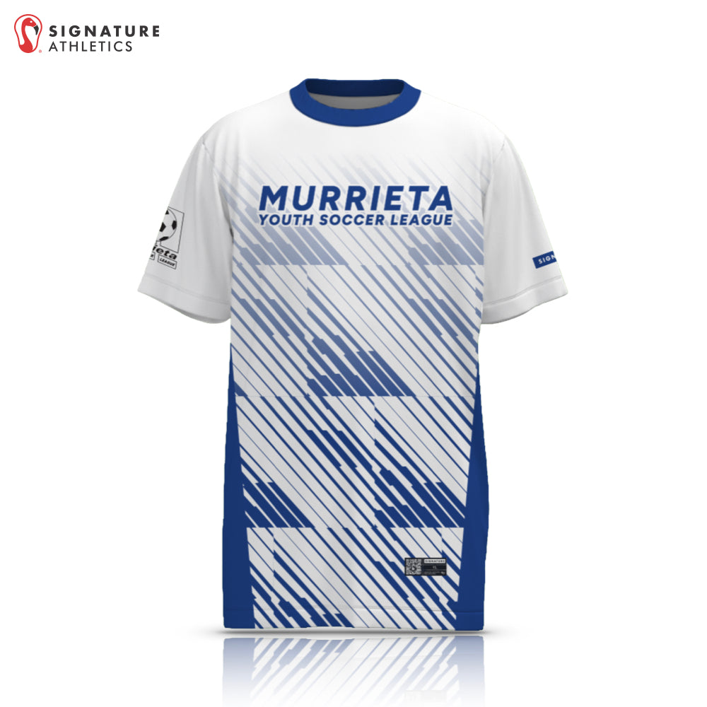 Murrieta Men's Short Sleeve White Tech Tee: U12 Girls