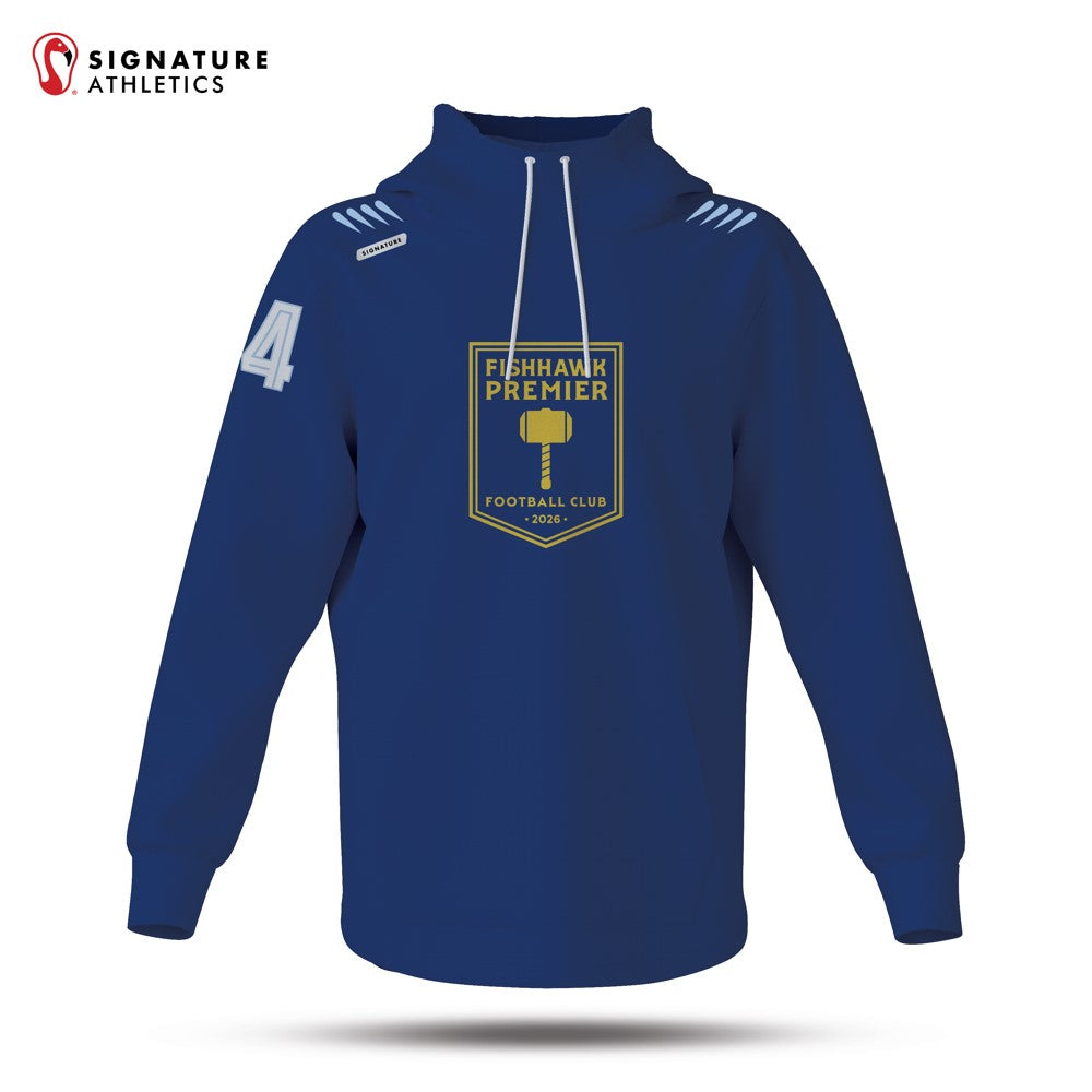Fish Hawk Premier Custom Number Scuba Hoodie: Fish Hawk
