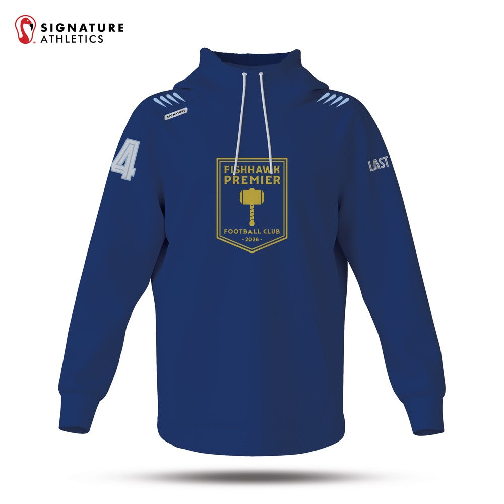 Fish Hawk Premier Custom Name and Number Scuba Hoodie: Fish Hawk