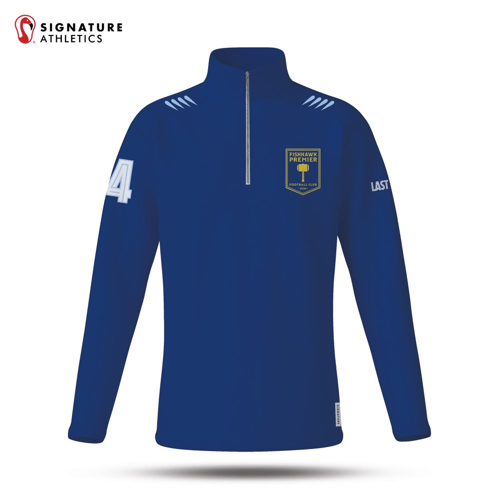 Fish Hawk Premier Custom Name and Number Quarter Zip: Fish Hawk
