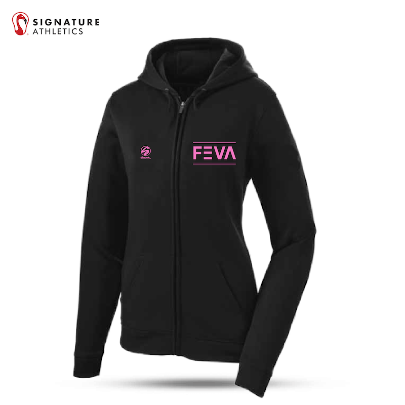 Features Volleyball Women's Coach Peak Full Zip Jacket: Features Volleyball