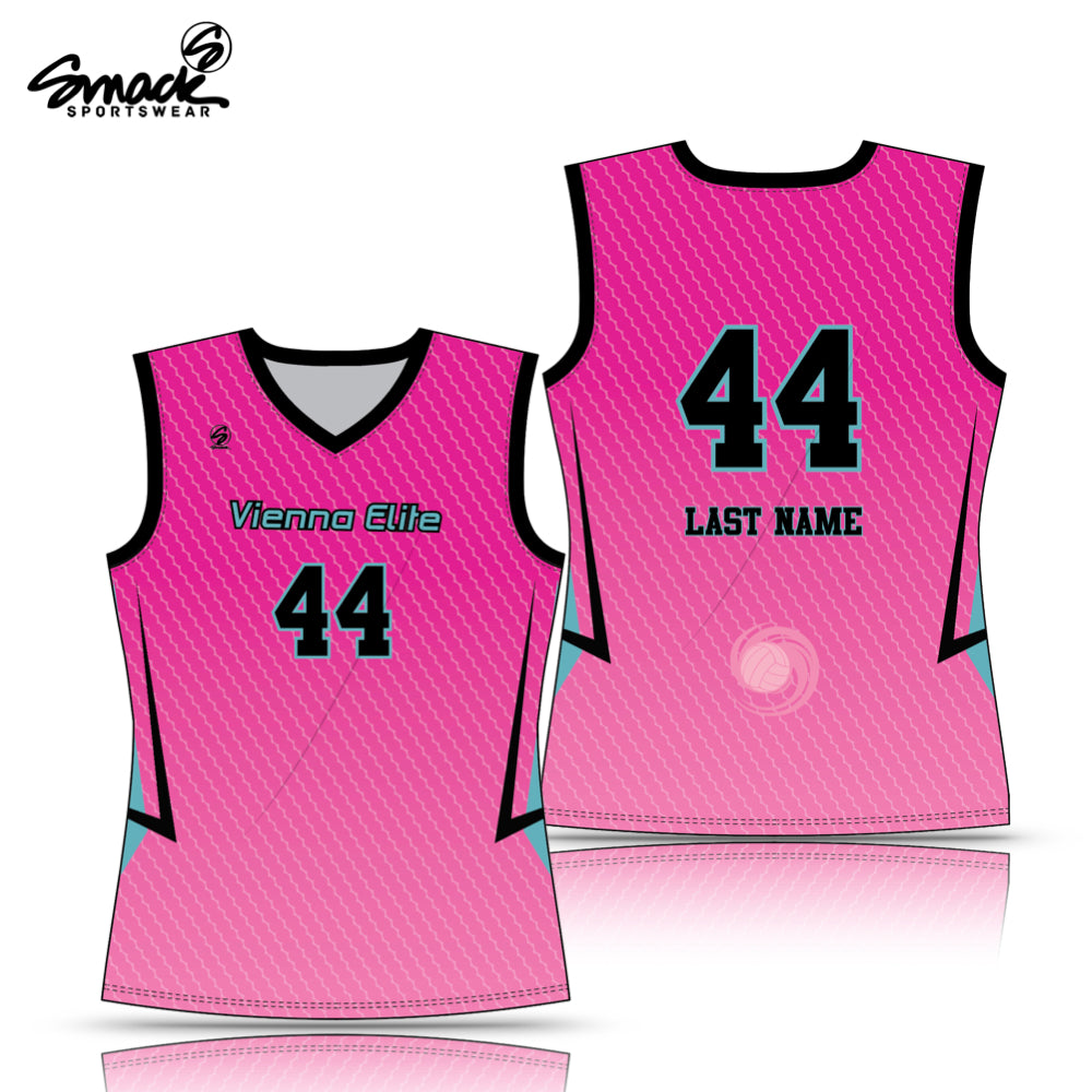 Vienna Elite Women's V-Neck Sleeveless Jersey