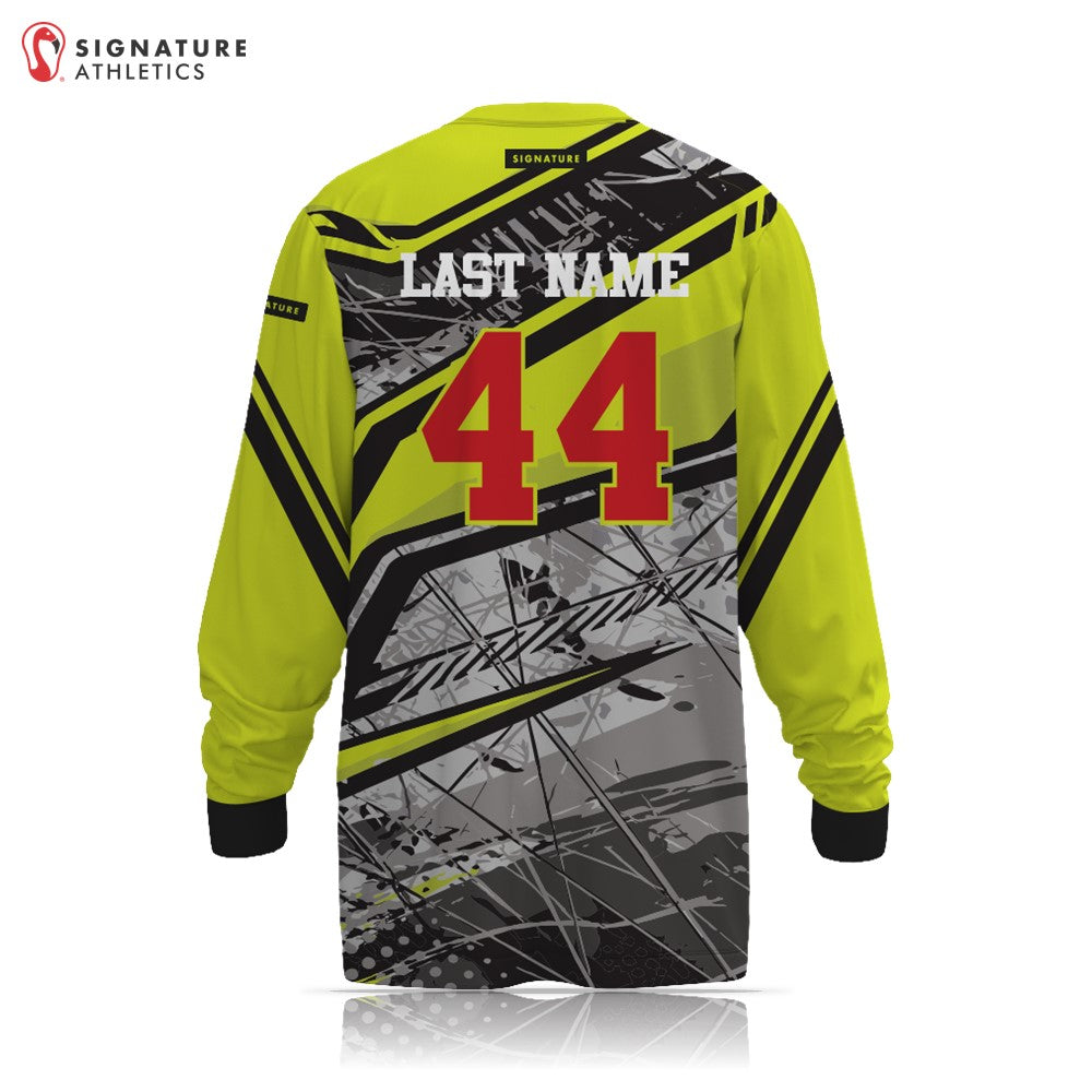 North Schuylkill Soccer Lime Green Goalie Long Sleeve Tech Tee