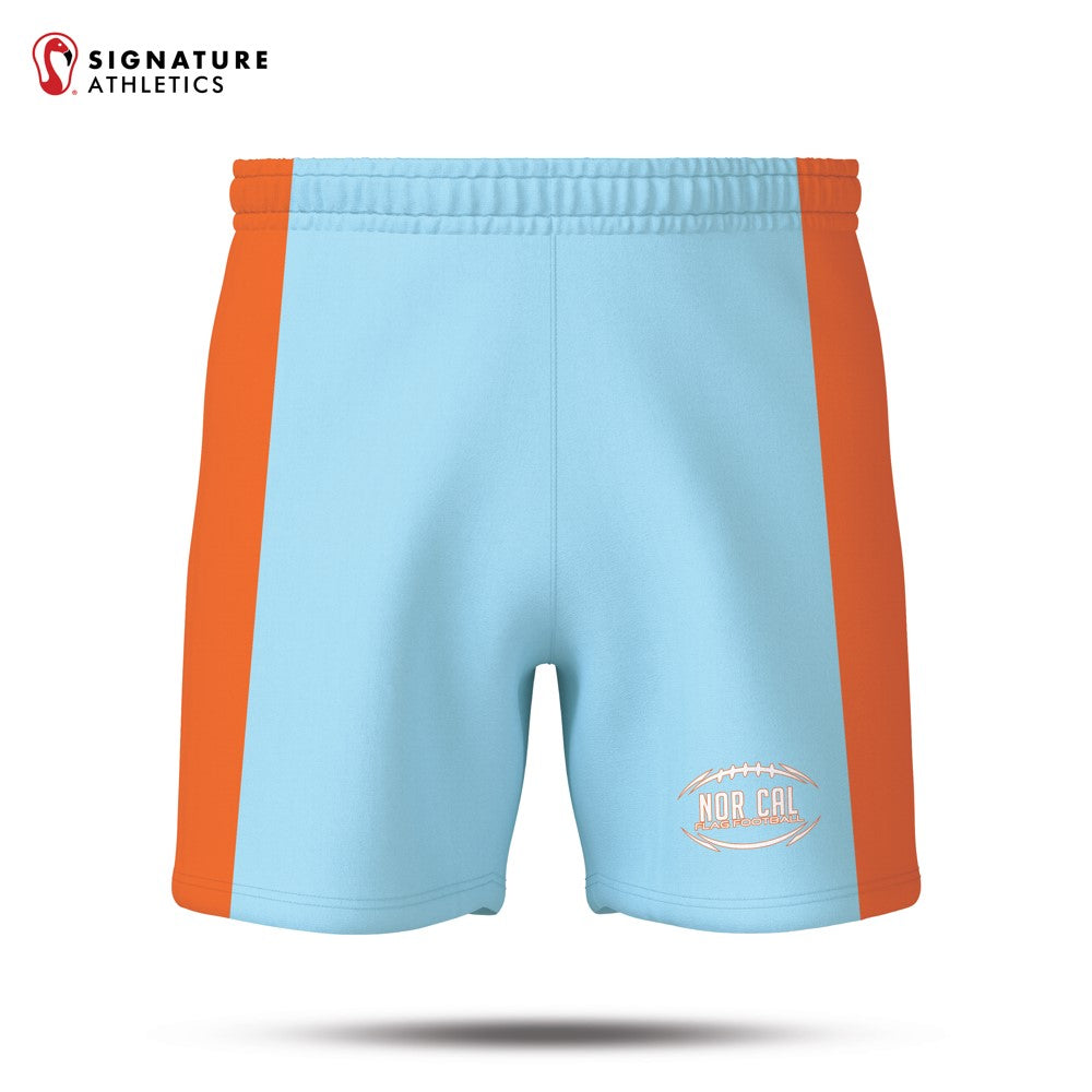 NorCal Flag Football Miami Dolphins Men's Basic Shorts: Miami Dolphins