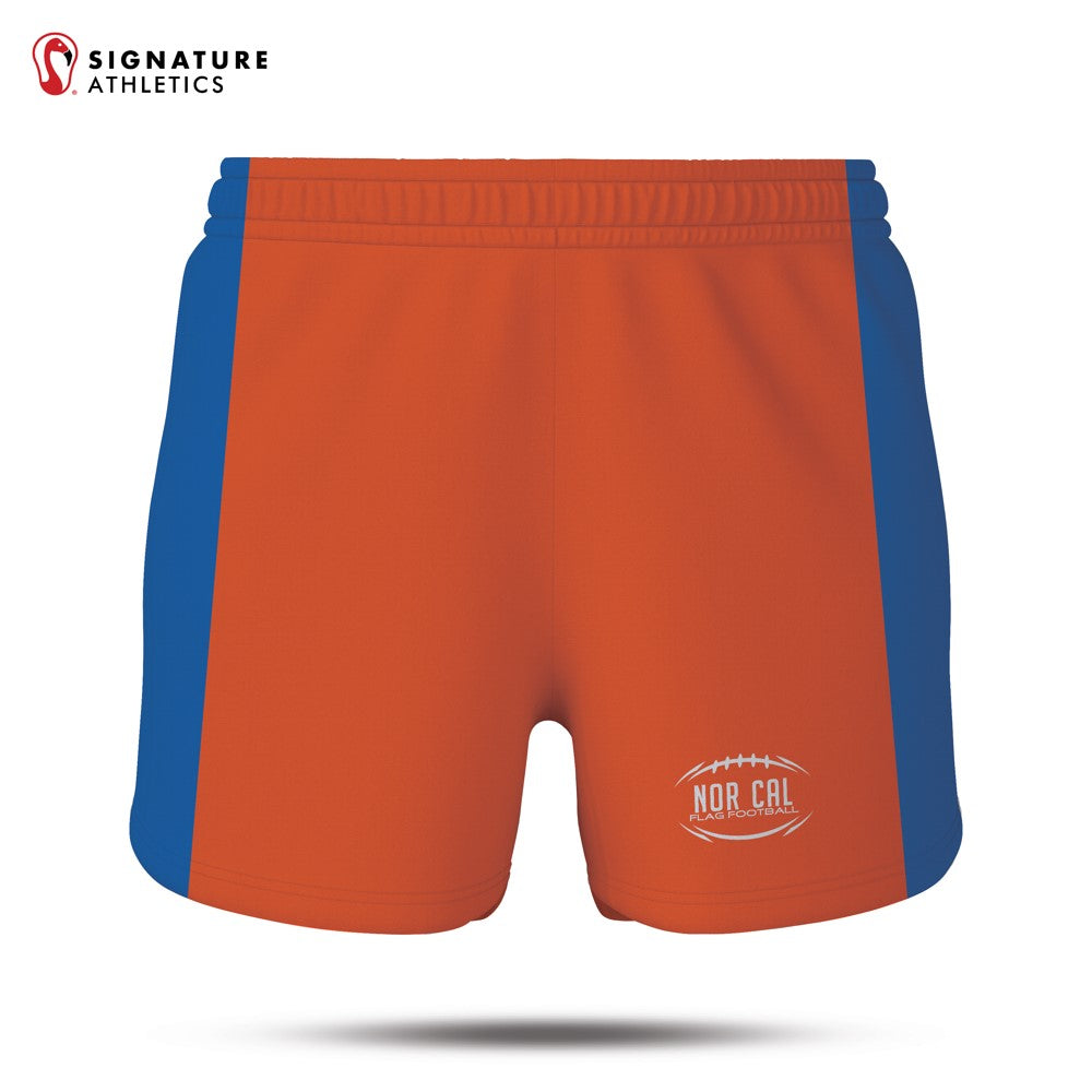 NorCal Flag Football Orange Boise State Women's Basic Shorts: NorCal