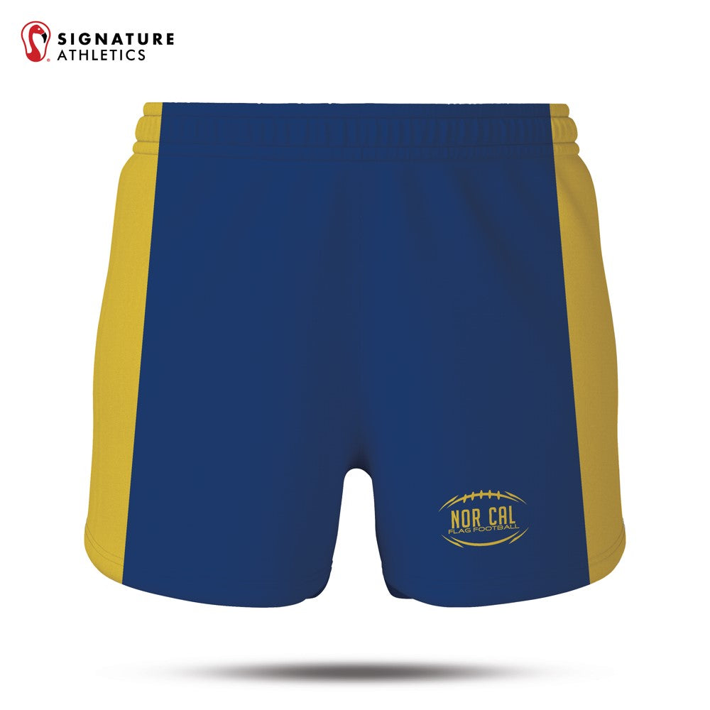 NorCal Flag Football White CAL Women's Basic Shorts: NorCal