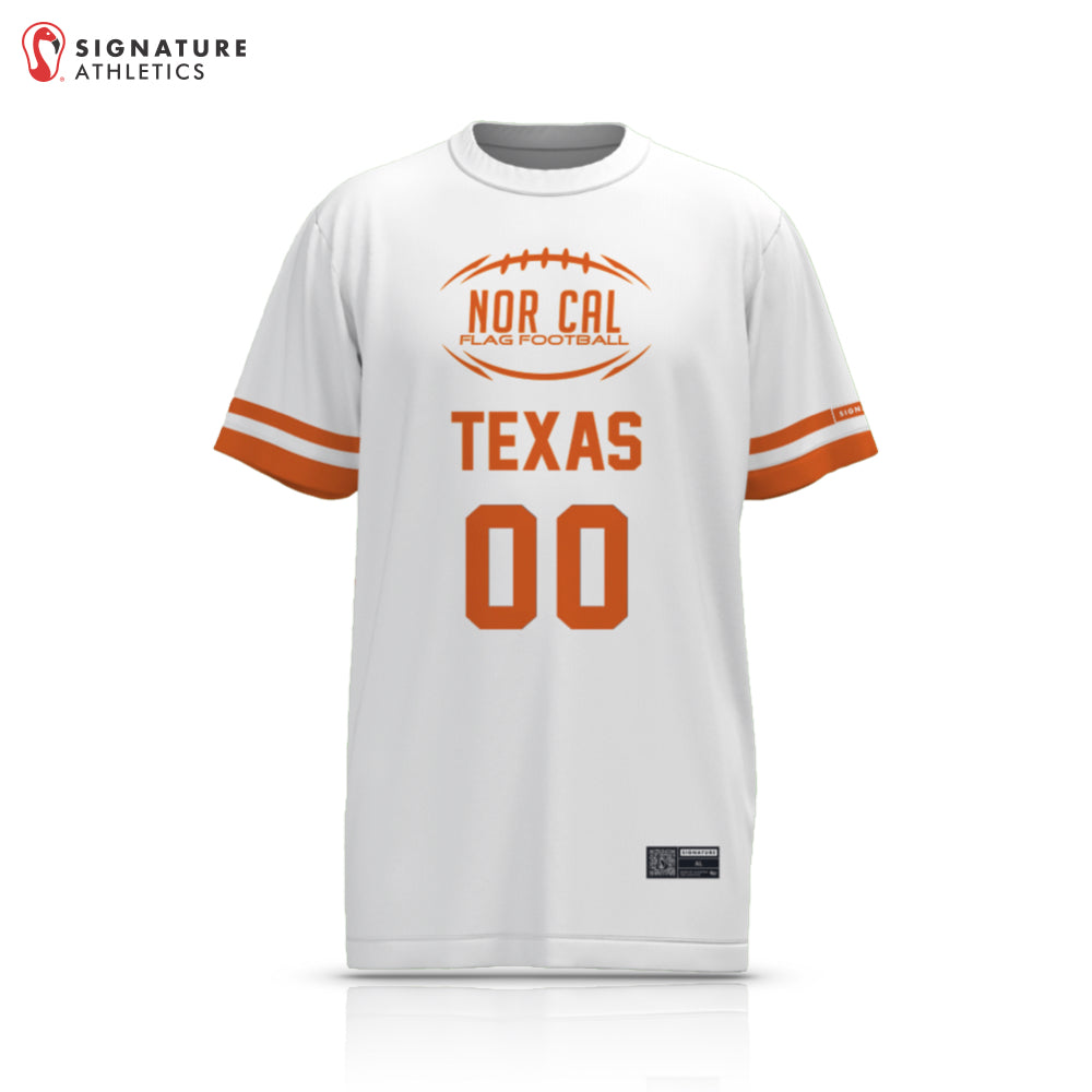 Norcal Flag Football Texas Men's Short Sleeve Tech Tee: NorCal