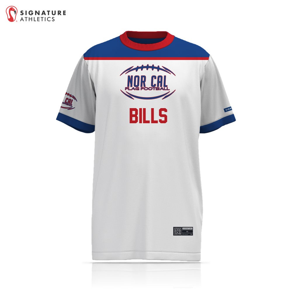 Norcal Flag Football Buffalo Bills Men's Short Sleeve Tech Tee: NorCal