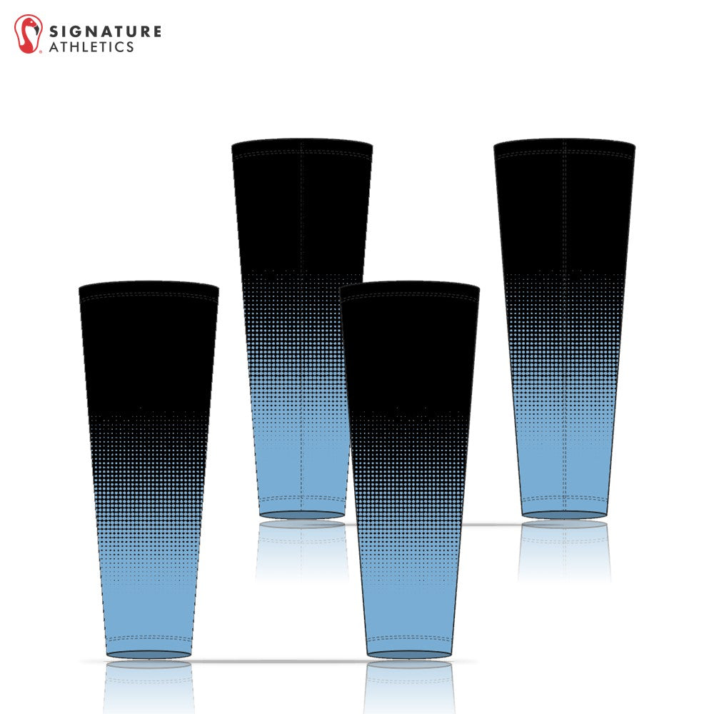 Risen 909 Volleyball Club Men's Black Pro Arm Sleeves: Risen 909