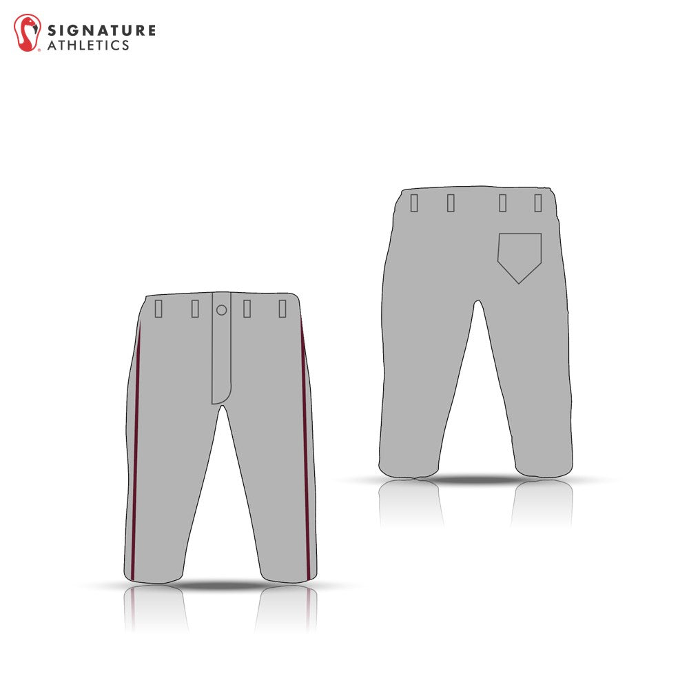 Rebels Travel Baseball OPTIONAL Men's Grey Baseball Knicker Pants