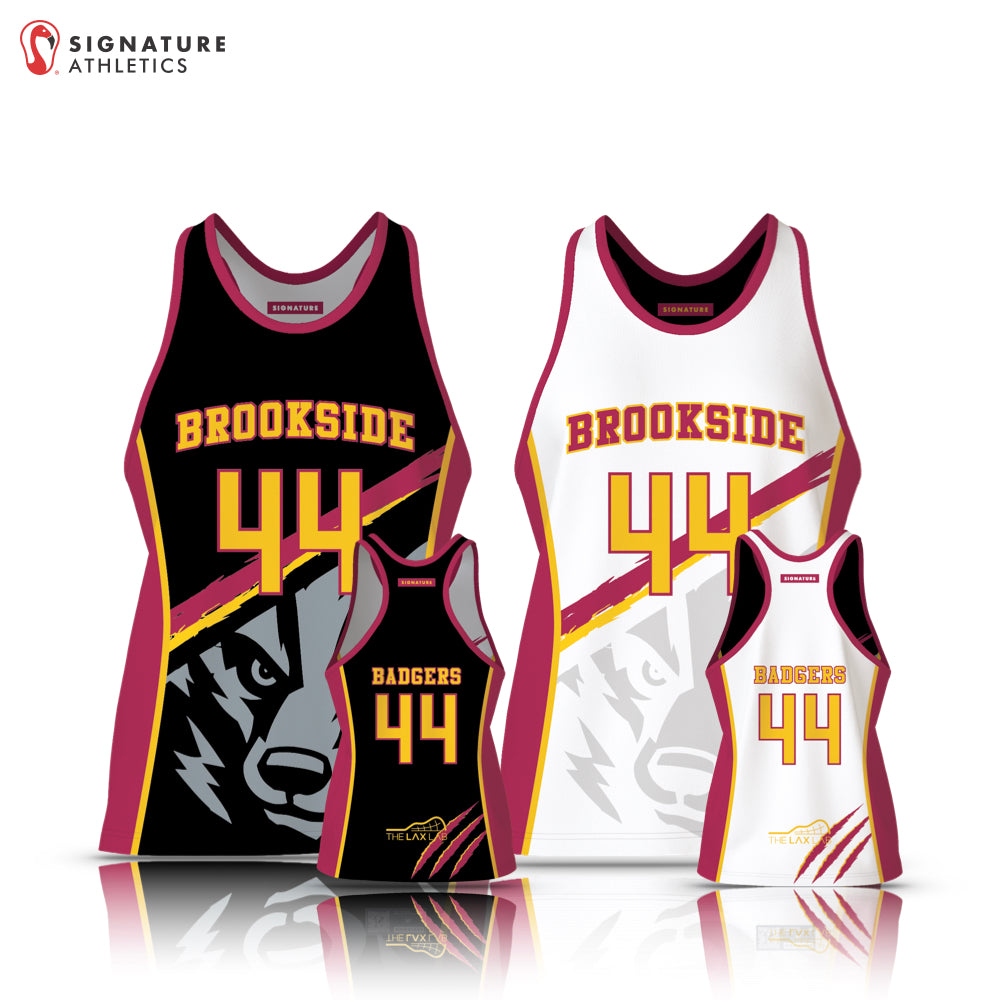 Brookside Lacrosse Women's Player Reversible Pinnie: Brookside Lacrosse