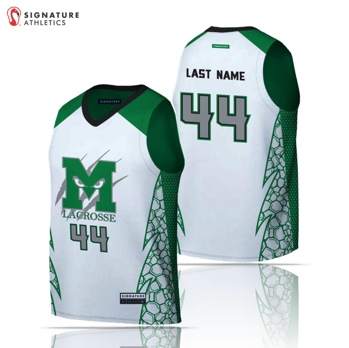 Monsters Lacrosse Men's Pro Sleeveless Game Reversible: HS