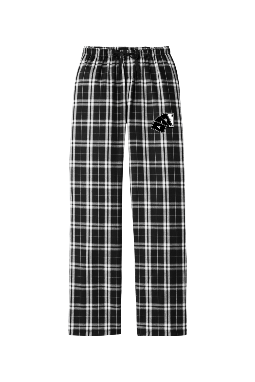 Ace Volleyball Adult Women's Flannel Plaid Pants Signature Lacrosse