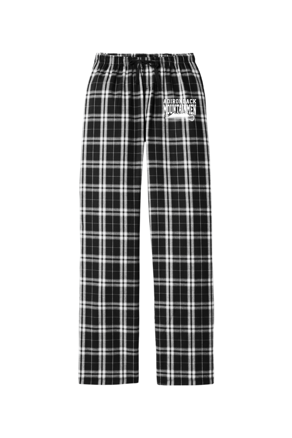 Adirondack Mountainmen Lacrosse Adult Women's Flannel Plaid Pants Signature Lacrosse