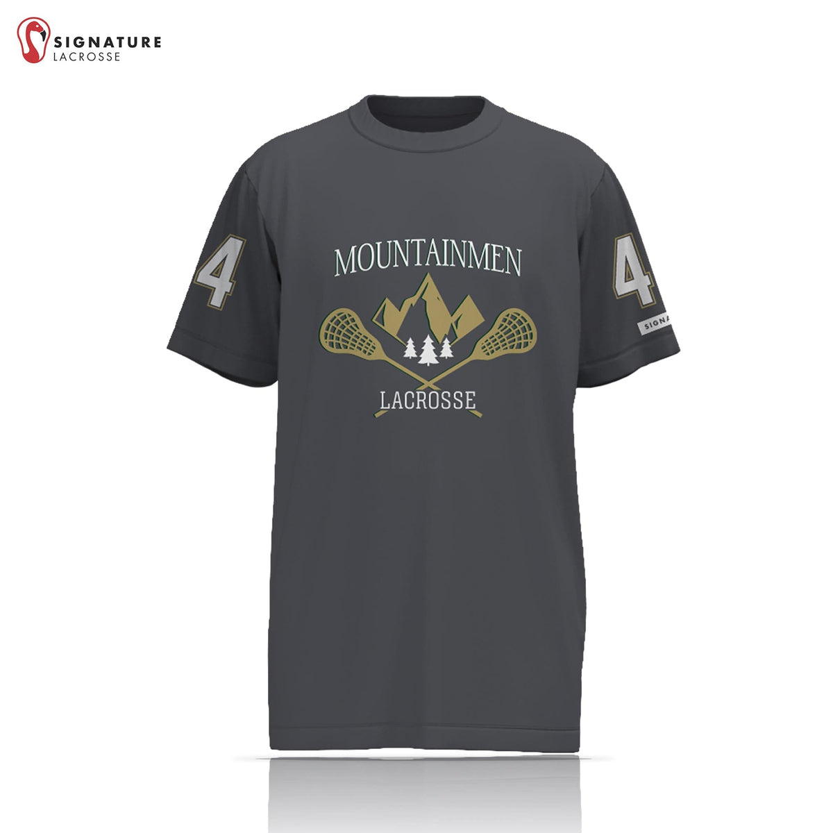 Adirondack Mountainmen Lacrosse Player Short Sleeve Shooting Shirt: 2032 Signature Lacrosse