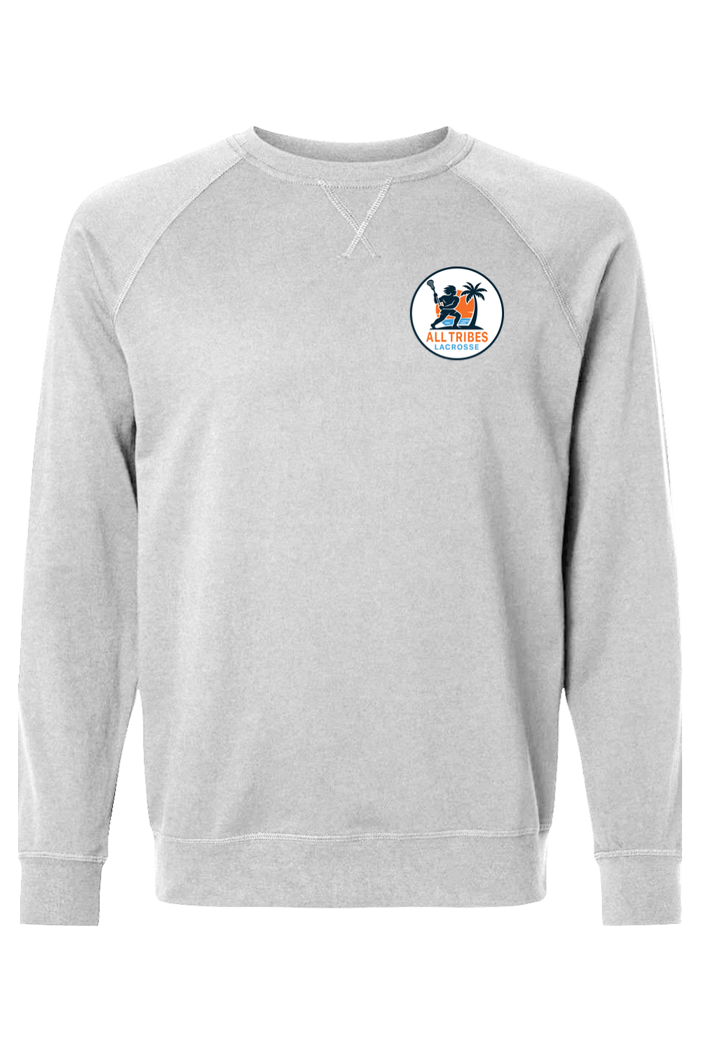 All Tribes Lacrosse Adult Heavyweight Raglan Long Sleeve Signature Lacrosse