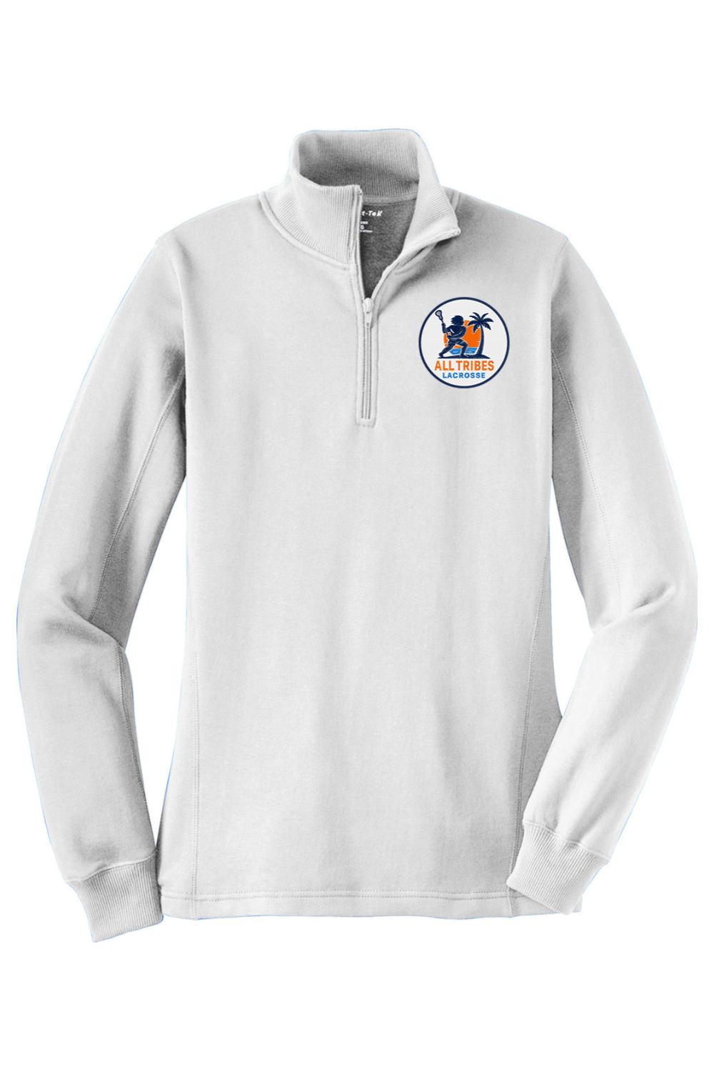 All Tribes Lacrosse Adult Women's Embroidered Quarter-Zip Pullover Signature Lacrosse