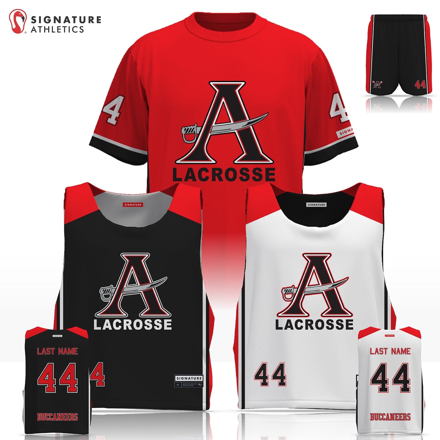 Allatoona Lacrosse Men's 3 Piece Player Game Package: Boys K-1 Signature Lacrosse