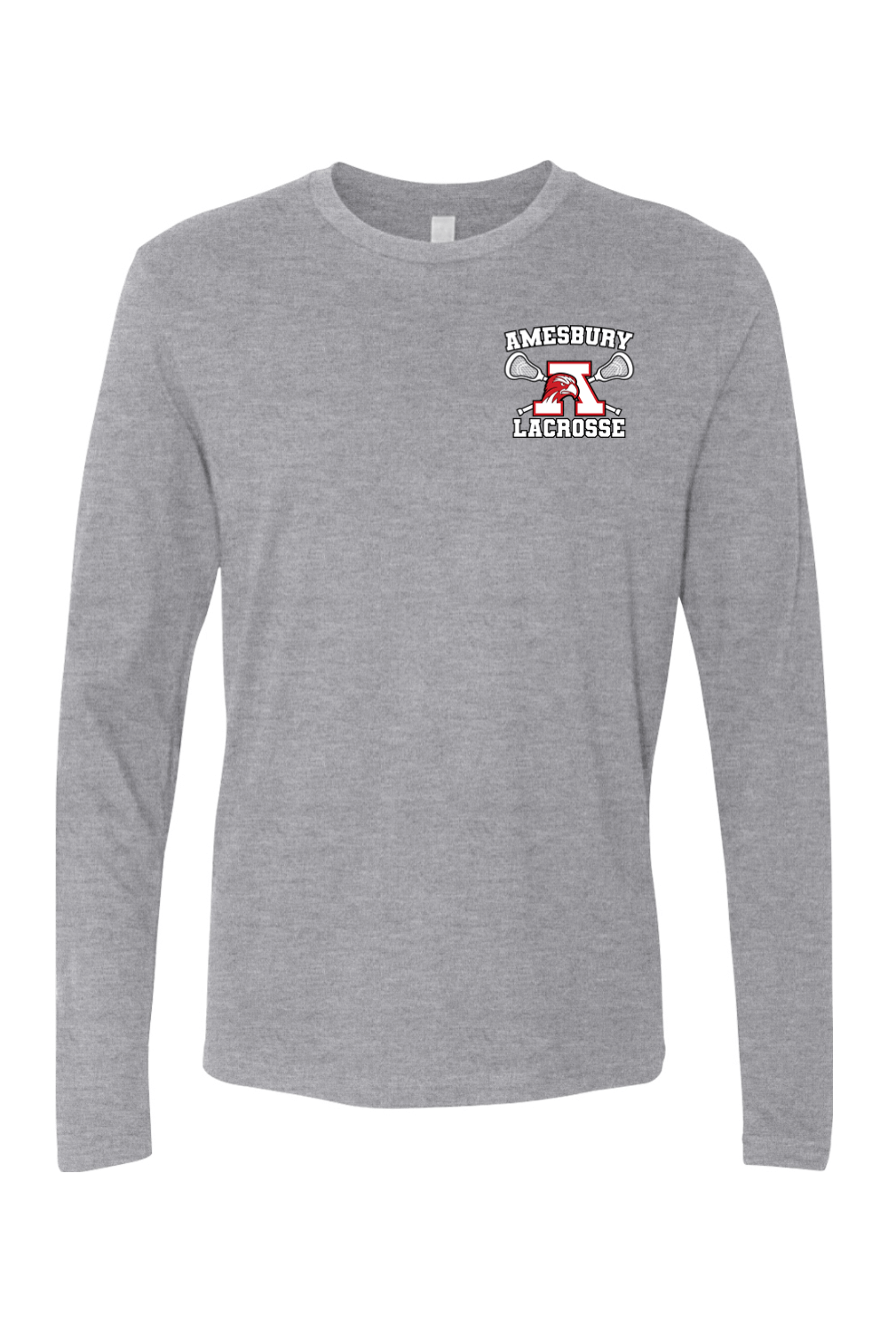 Amesbury Youth Lacrosse Adult Long Sleeve T-Shirt Signature Lacrosse