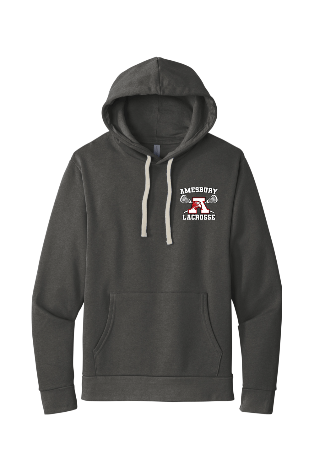 Amesbury Youth Lacrosse Adult Premium Lightweight Hoodie Signature Lacrosse