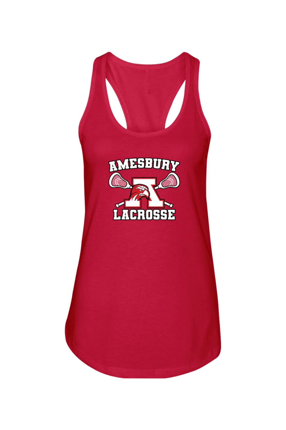 Amesbury Youth Lacrosse Adult Women's Tank Top Signature Lacrosse
