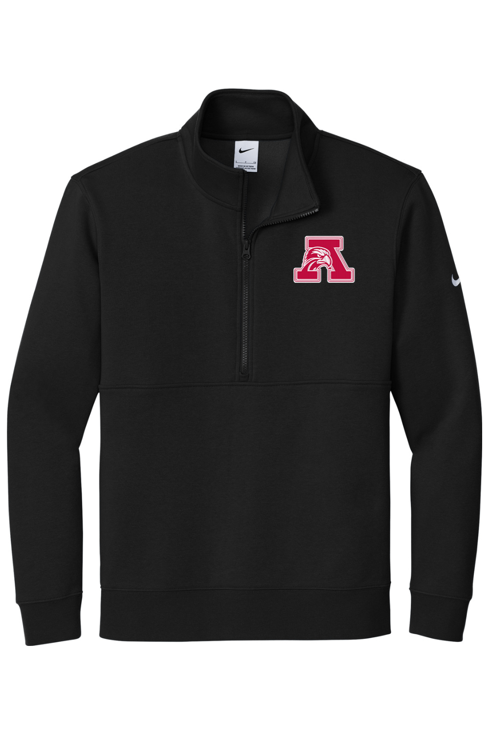 Amesbury Youth Lacrosse Club Fleece Sleeve Swoosh 1/2-Zip Signature Lacrosse