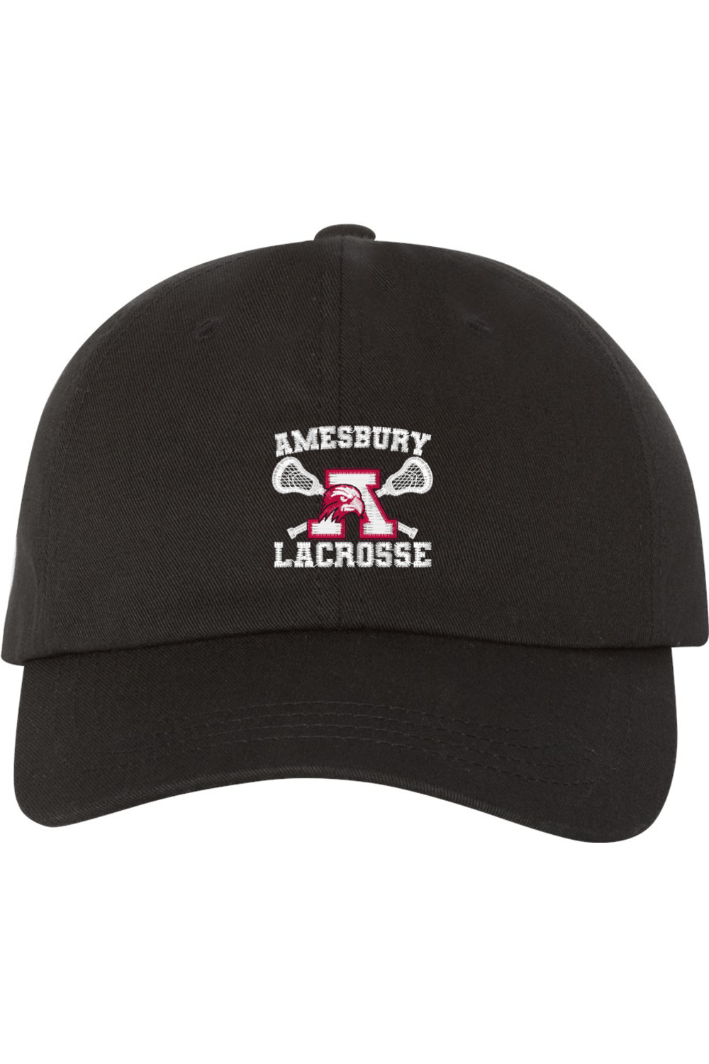 Amesbury Youth Lacrosse Embroidered Dad Hat Signature Lacrosse