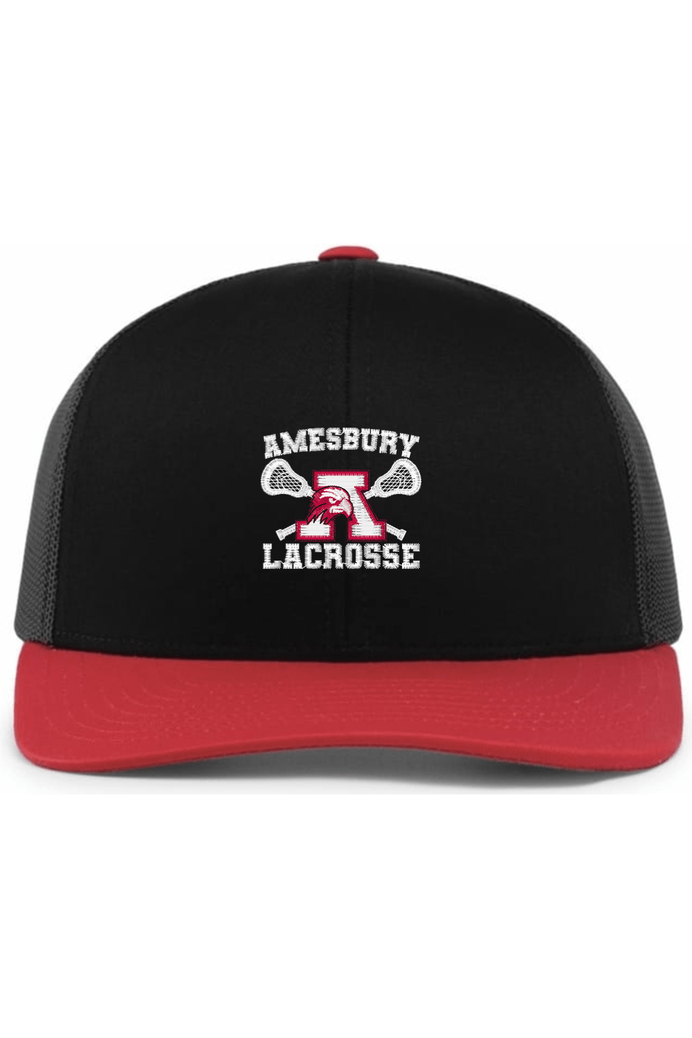 Amesbury Youth Lacrosse Embroidered Trucker Hat Signature Lacrosse