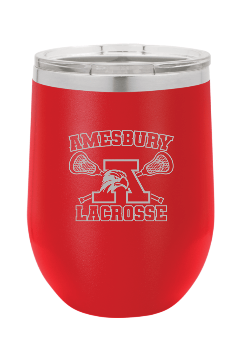 Amesbury Youth Lacrosse Insulated Wine Tumbler Signature Lacrosse