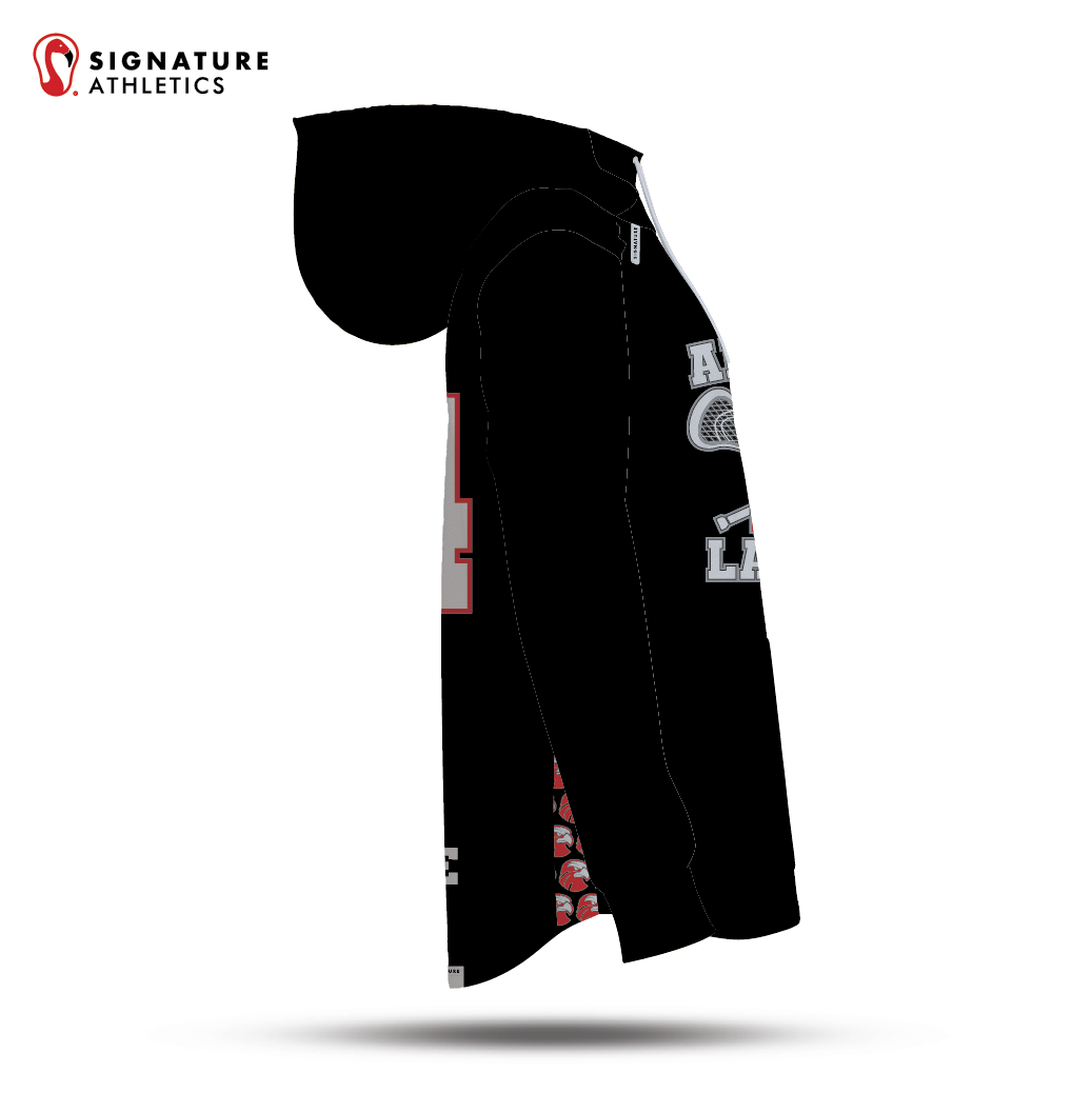 Amesbury Youth Lacrosse Men's Pro Dye Sub Scuba Hoodie Signature Lacrosse