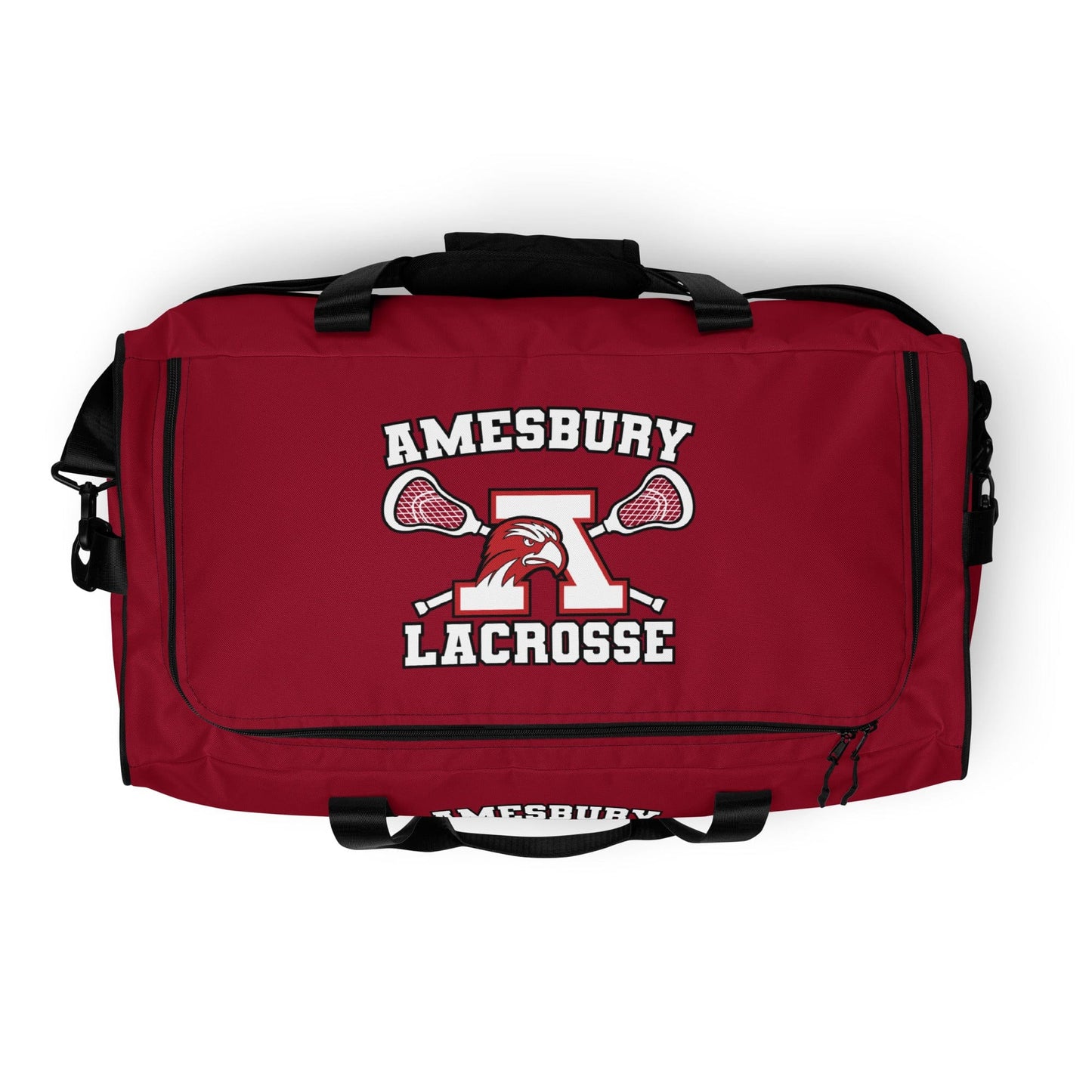 Amesbury Youth Lacrosse Sublimated Sideline Duffel Bag Signature Lacrosse
