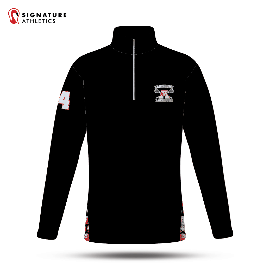 Amesbury Youth Lacrosse Women's Quarter Zip: Amesbury Signature Lacrosse