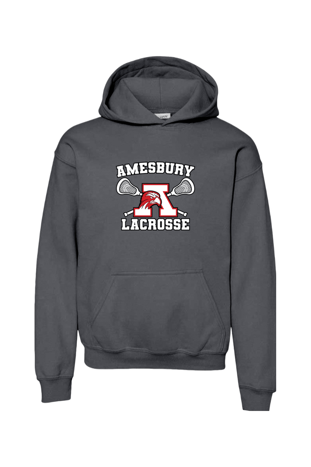 Amesbury Youth Lacrosse Youth Hoodie Signature Lacrosse